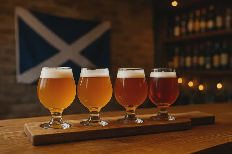 Craft beer and gin scene